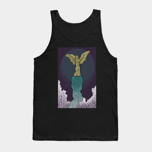 Angel Moon Dust Tank Top by RGB Ginger